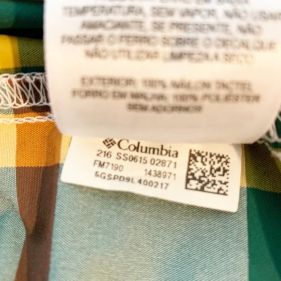 Columbia PFG Super Bahama Plaid Short Sleeve Shirt - Picture 12 of 13